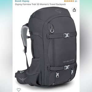 Osprey Fairview trek 55